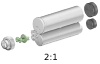 PA or PBT Cartridge.